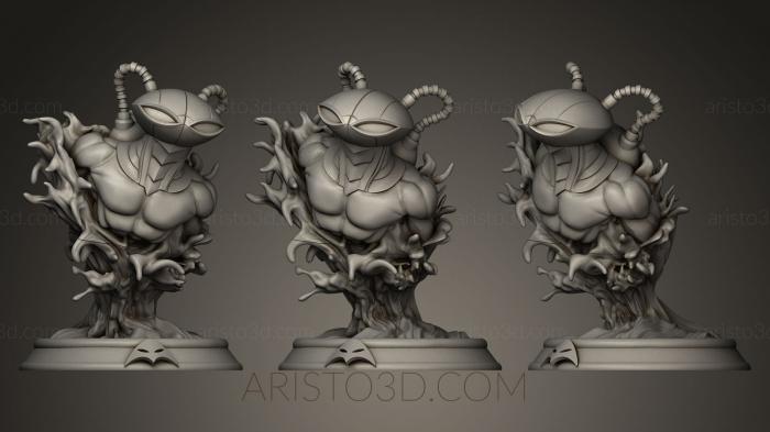 Busts of heroes and monsters (BUSTH_0052) 3D model for CNC machine